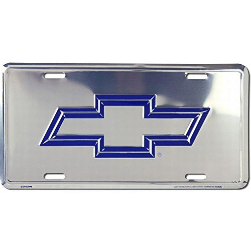 Signs 4 Fun SLP50090 Chevy Blue, License Plate