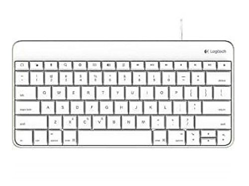 Logitech Wired Keyboard for iPad with Lightning Connector  White