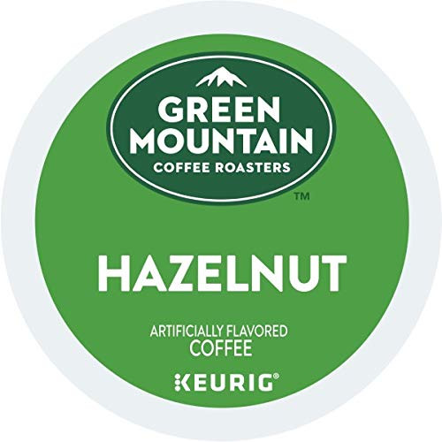 Green Mountain Coffee Roasters Hazelnut, Single Serve Coffee K-Cup Pod, Flavored Coffee, 6 Pack (72 count total)