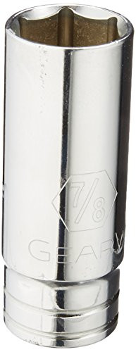 GEARWRENCH 80620 1/2-Inch Drive 6 Point Deep SAE Socket 7/8-Inch