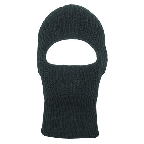 Fox Outdoor Products One Hole Face Mask, Black