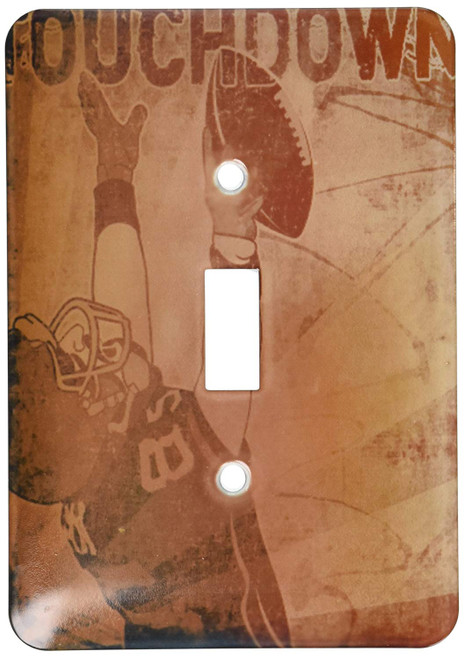 3dRose lsp_179059_1 Touchdown Football Single Toggle Switch