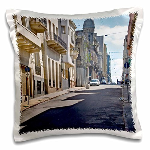 3DRose Old town Montevideo, Uruguay pc_87108_1 Pillowcases