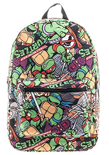 Bioworld Teenage Mutant Ninja Turtles Cartoon Backpack Standard