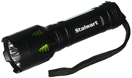 Stalwart, Handheld Aluminum LED Flashlight, 200 Lm, Green