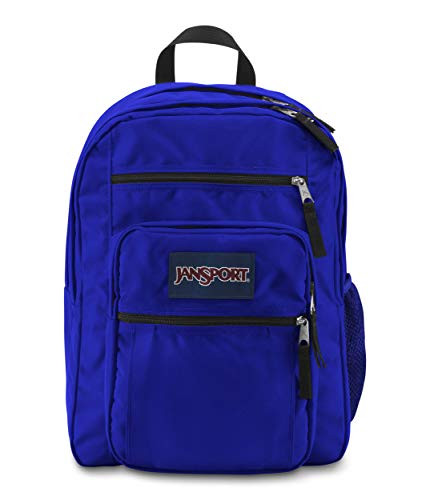 JanSport Big Student Backpack - 15-inch Laptop School Pack, Regal Blue