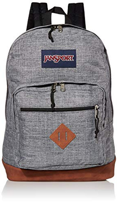 JanSport City View Backpack -15-inch Laptop School Pack, Heathered