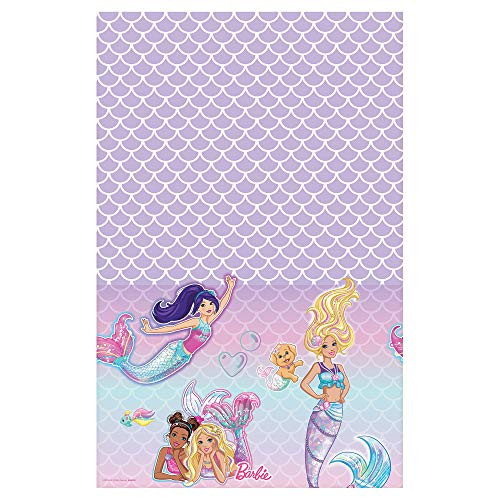 amscan Barbie Mermaid Table Cover