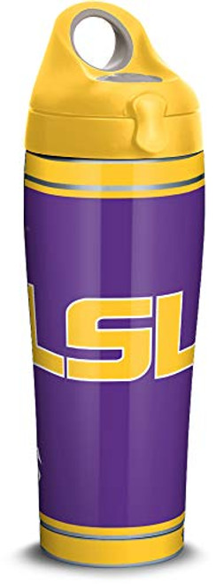 Tervis 1320784 LSU Tigers Campus Stainless Steel Insulated Tumbler with Yellow Lid, 24 oz Water Bottle, Silver Tervis 1320784 LSU Tigers Campus Stainless Steel Insulated Tumbler with Yellow Lid, 24 oz Water Bottle, Silver