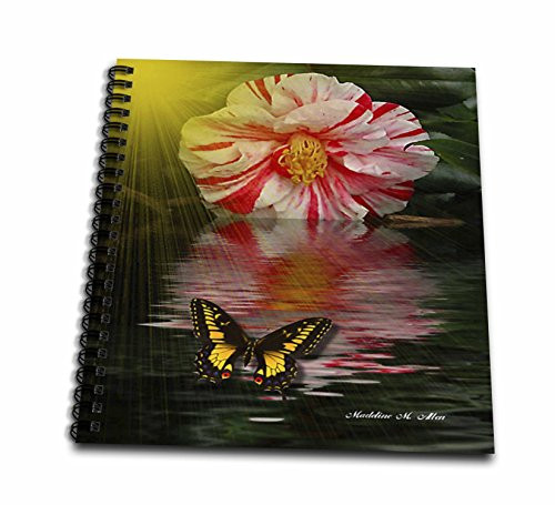 3dRose db_9120_2 Camellia-Memory Book, 12 by 12-Inch