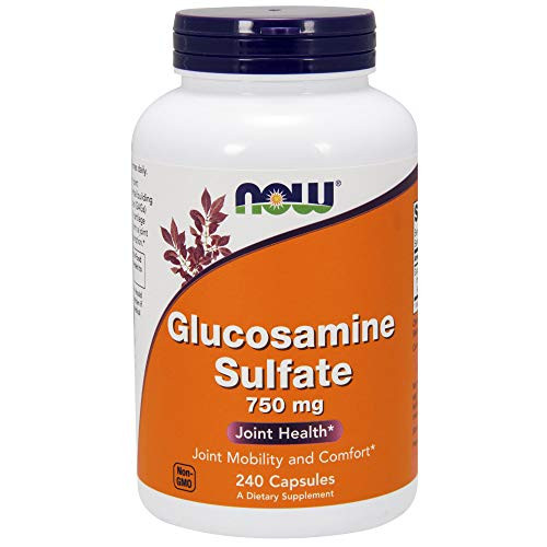 NOW Glucosamine Sulfate 750mg, 240 Capsules
