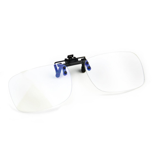 Cyxus [Transparent Lens] Blue Light Blocking Glasses Clip On Computer Eyewear