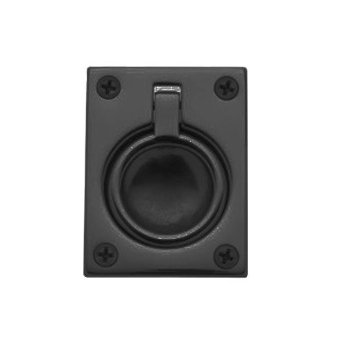 Baldwin 0394.102 Flush Ring Door Pull for Sliding Doors, Oil Rubbed Bronze