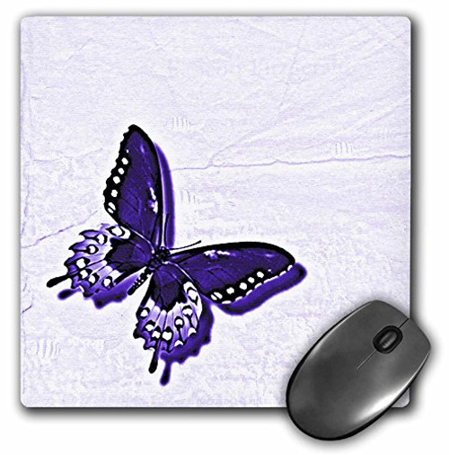 3dRose LLC 8 x 8 x 0.25 Inches Mouse Pad, Hues of Purple Butterfly Art Nature Designs (mp_31382_1) 3dRose LLC 8 x 8 x 0.25 Inches Mouse Pad, Hues of Purple Butterfly Art Nature Designs (mp_31382_1)