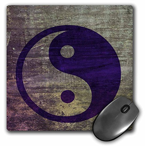 3dRose LLC 8 x 8 x 0.25 Inches Mouse Pad, Purple Abstract Yin Yang Balance Inspirational Spirituality (mp_38560_1) 3dRose LLC 8 x 8 x 0.25 Inches Mouse Pad, Purple Abstract Yin Yang Balance Inspirational Spirituality (mp_38560_1)