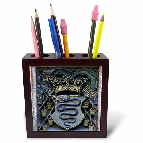 3dRose ph_69901_1 Austria, Innsbruck. Goldenes Dachl 'Golden Roof'-EU03 GJE0001-Gavriel Jecan-Tile Pen Holder, 5-Inch