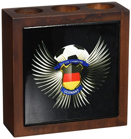 3dRose ph_159468_1 Germany Soccer Ball with Crest Team Football German Tile Pen Holder, 5-Inch 3dRose ph_159468_1 Germany Soccer Ball with Crest Team Football German Tile Pen Holder, 5-Inch