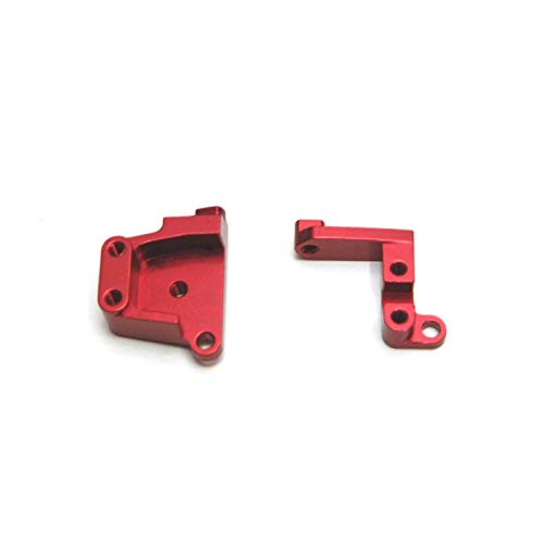 ST Racing Concepts STA31387R CNC Machined Aluminum Servo Mount Brackets for SCX10 II, Red