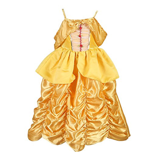 Tutu Dreams Belle Princess Costume Birthday New Years Eve Party Dress(5)