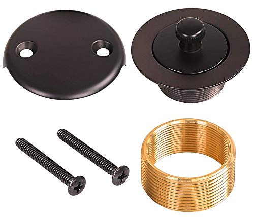 Brass Bathtub Lift and Turn Tub Drain Conversion Kit Assembly Oil rubbed Bronze ORB