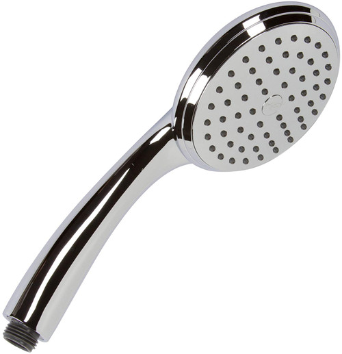 High Flow Handheld Shower Head - Good Water Pressure In Hand Held Showerhead - Indoor And Outdoor Modern Bath Spa Fixture - Aqua Elegante - Chrome