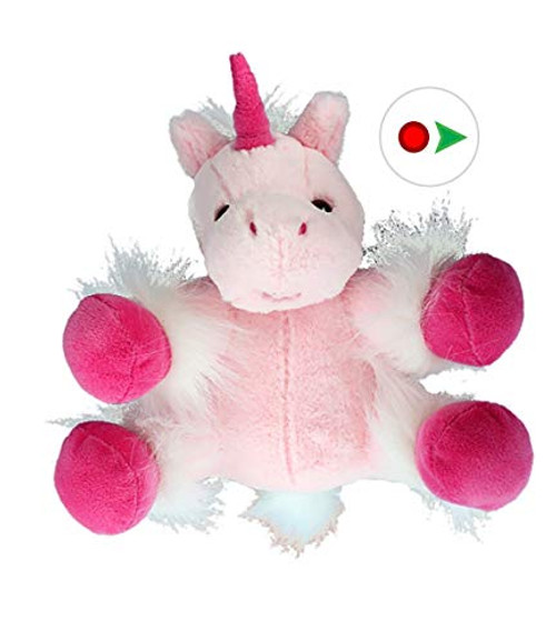 Stuffems Toy Shop Record Your Own Plush 8 inch Pink Unicorn - Ready 2 Love in a Few Easy Steps Stuffems Toy Shop Record Your Own Plush 8 inch Pink Unicorn - Ready 2 Love in a Few Easy Steps