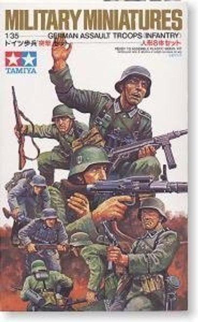 KNL HOBBY TAMIYA 1/35 model 35030 World War II German infantry assault group