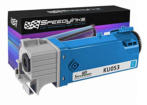 Speedy Inks Compatible Toner Cartridge Replacement for Dell KU053 High Yield (Cyan)