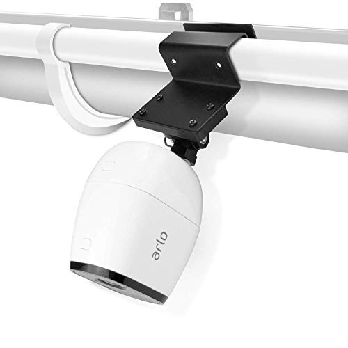 Arlo Gutter Mount, Taken Weatherproof Gutter Mount for Arlo HD, Arlo Pro, Arlo Pro 2, Arlo Go, Arlo Ultra, Arlo Light and Arlo Solar Panel - Indoor/Outdoor Greater Height for Your Arlo Cameras, Black