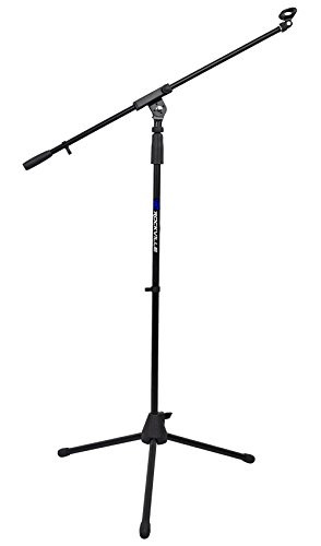 Rockville Microphone Mic Stand With Boom & Tripod Base (Amazing Quality!) (RVMIC1 )