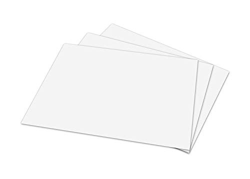 White Memo Sheets, 20lb Paper, 500 Sheets Per Pack (5 x 7)