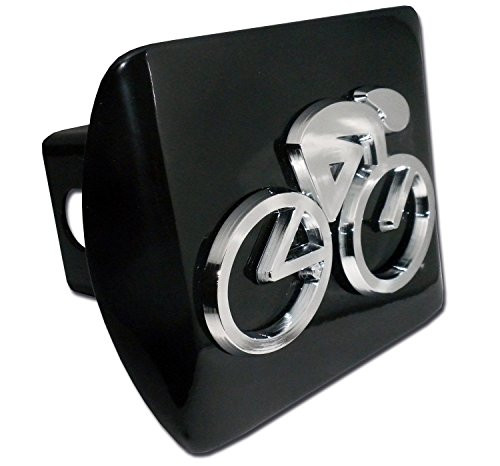 Elektroplate Cycling All Metal Black Hitch Cover Elektroplate Cycling All Metal Black Hitch Cover