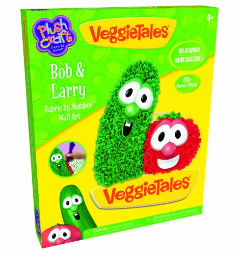 The Orb Factory VeggieTales PlushCraft Bob and Larry