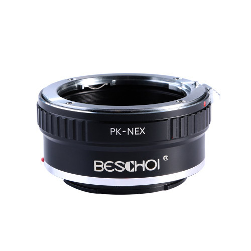 Beschoi Lens Mount Adapter for Pentax PK K Mount Lens to Sony NEX E-Mount Camera Body, fits Sony NEX-3 NEX-3C NEX-3N NEX-5 NEX-5C NEX-5N NEX-5R NEX-5T NEX-6 NEX-7 NEX-F3 NEX-VG10 VG20