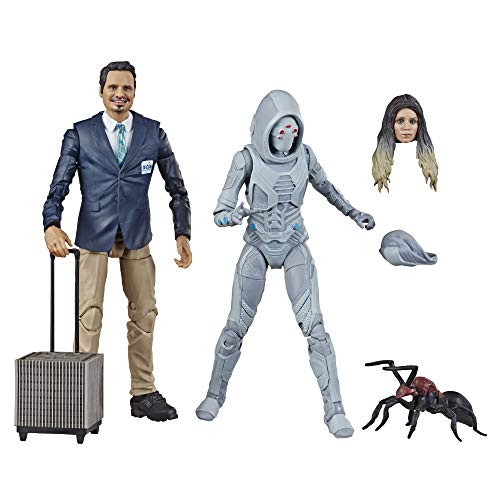 Marvel Legends Series Ant-Man & The Wasp 6"-Scale Movie-Inspired X-Con Luis & Marvels Ghost Collectible Action Figure 2 Pack