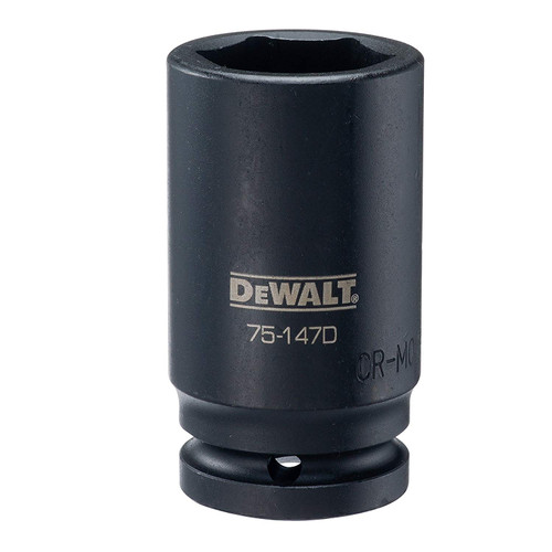 DEWALT 3/4' Drive Impact Socket Deep 6 PT 32MM
