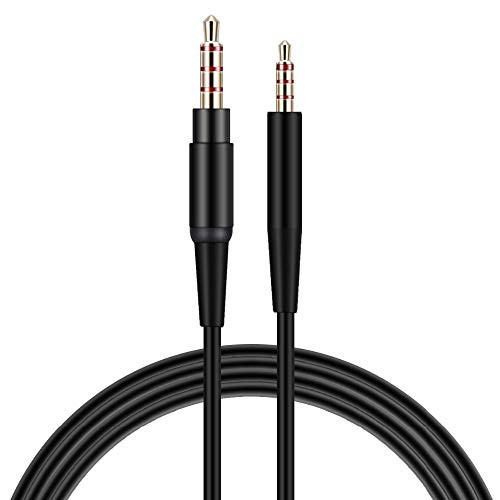 Replacement Audio Cable Compatible with Bose On-Ear 2 OE2 OE2i QC25 QC35 Soundlink SoundTrue Headphone Audio Cord (Black) Replacement Audio Cable Compatible with Bose On-Ear 2 OE2 OE2i QC25 QC35 Soundlink SoundTrue Headphone Audio Cord (Black)