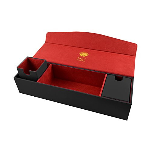 Black Dex Protection Game Chest Card Deck Storage Box