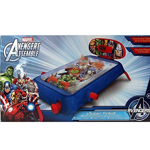 Marvel Heroes Avengers Tabletop Pinball Machine Ages 6 - 15 Years