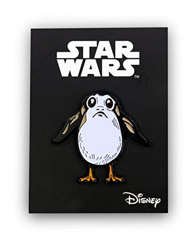 Official Star Wars: The Last Jedi PORG Pin | Collectible Star Wars Pin | About 2" Diameter