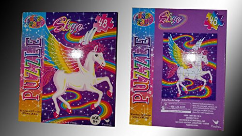 Lisa Frank Rainbow Majesty 48 Piece Jigsaw Puzzle