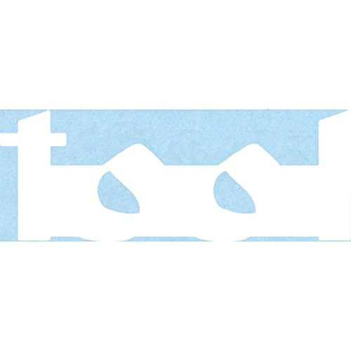 CandD Visionary Tool - Logo Rub-On Sticker White