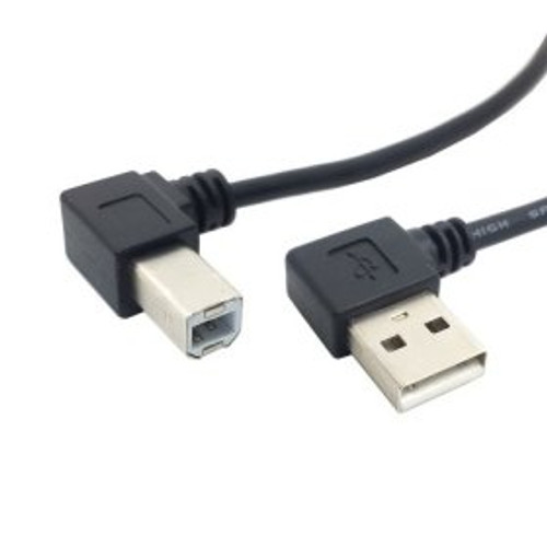 ChenYang Left Angled USB 2.0 A Male to Left Angled B Male 90 Degree Printer Scanner Cable 20cm ChenYang Left Angled USB 2.0 A Male to Left Angled B Male 90 Degree Printer Scanner Cable 20cm