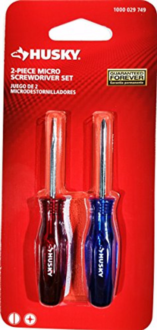 Husky 2-piece Micro Screwdriver Set Husky 2-piece Micro Screwdriver Set