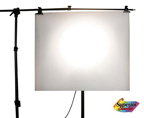 Superior Seamless Photography Diffusion Paper Roll 47-Inches wide x 25', Light Diffuser, Diffusion Filter (150017Y)