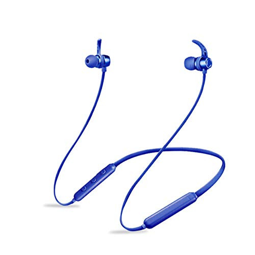 lanyasir X7M Bluetooth Headphones Wireless Sports Earphones with Mic IPX4 Sweatproof HD Stereo in Ear Earbuds for Gym Running Workout Noise Cancelling Headsets(Blue)