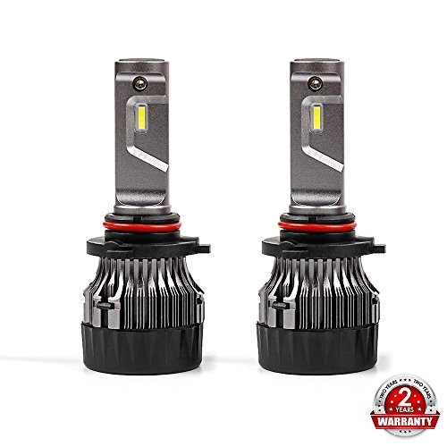 8000lm Extremely Bright 9005/HB3 LED Headlight Bulbs MINI T6 Series 9005 Fog Light Bulb Conversion Kit Xenon White 6000k 2 Yr Warranty