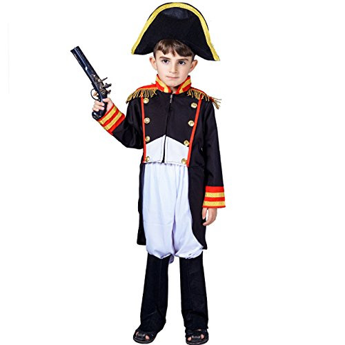 flatwhite Boy's Napoleon Costume (10-12Years)