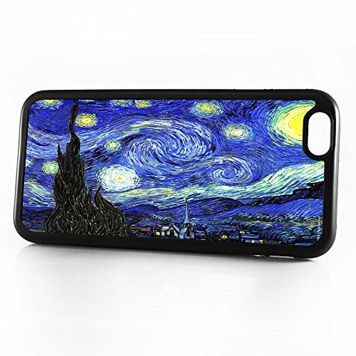 ( For iPhone 6 Plus / iPhone 6S Plus ) Phone Case Cover - HOT0293 Starry Night Van Gogh