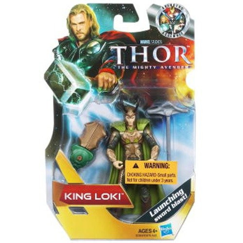Thor The Mighty Avenger Loki 4" Action Figure #12 [King]